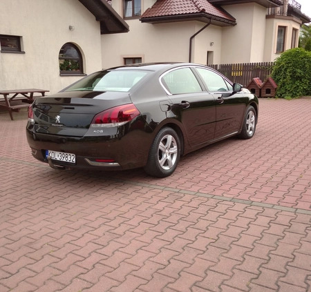 Peugeot 508 cena 35800 przebieg: 251000, rok produkcji 2015 z Zbąszynek małe 254